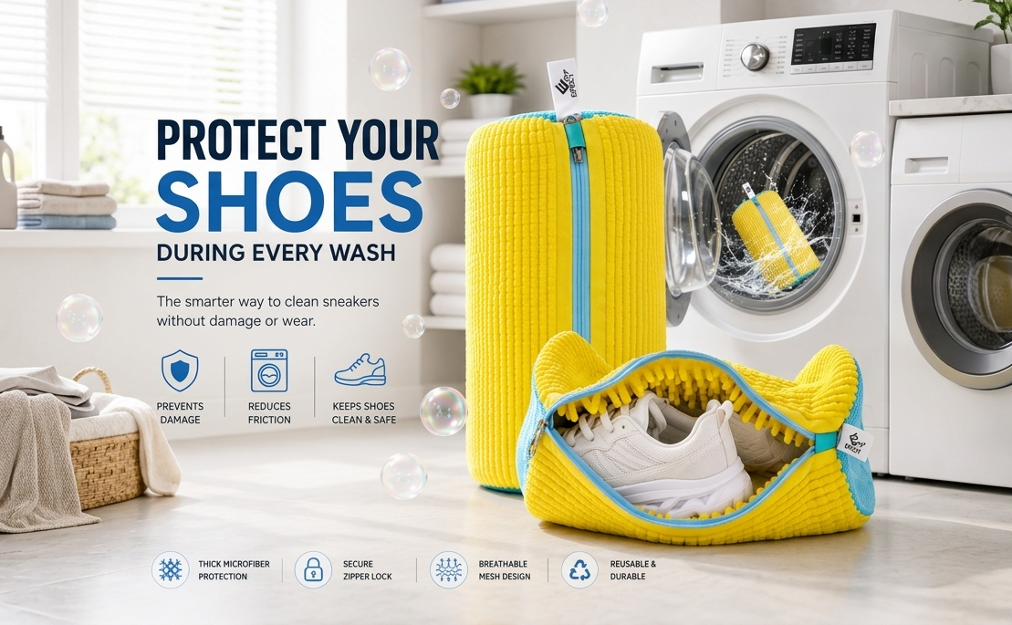 EPSCY Shoe Washing Machine Bags: A Smarter Way to Clean Your Sneakers