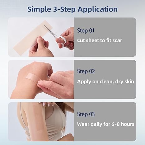 K2K PrimePath Advanced Silicone Scar Sheets