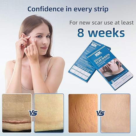 K2K PrimePath Advanced Silicone Scar Sheets