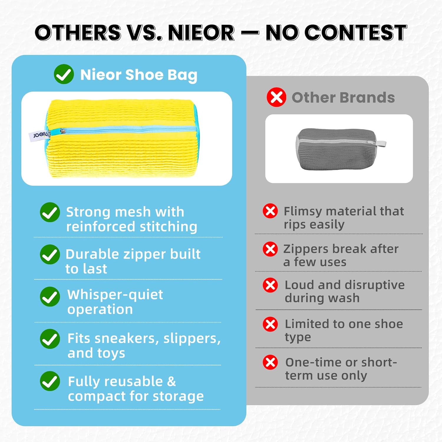 Nieor Shoe Washing Machine Bag