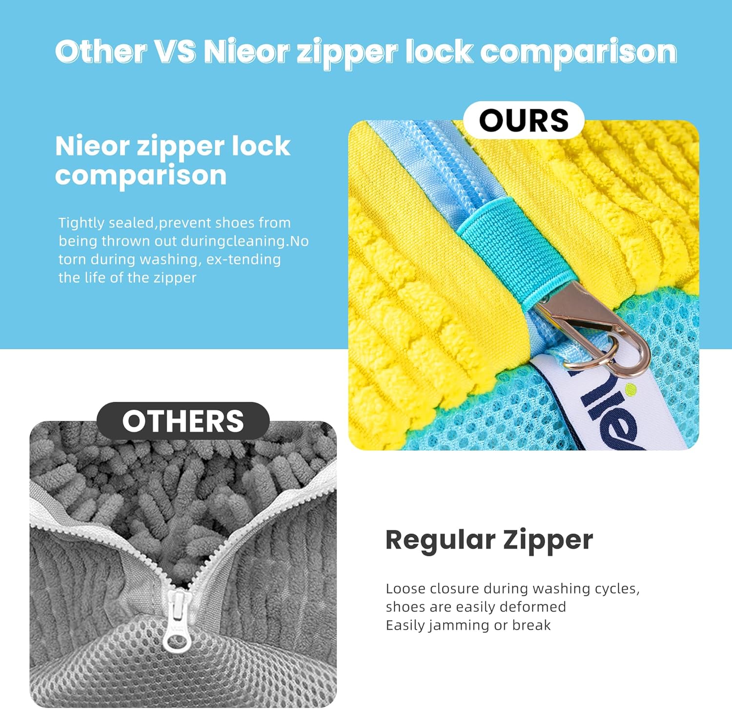 Nieor Shoe Washing Machine Bag