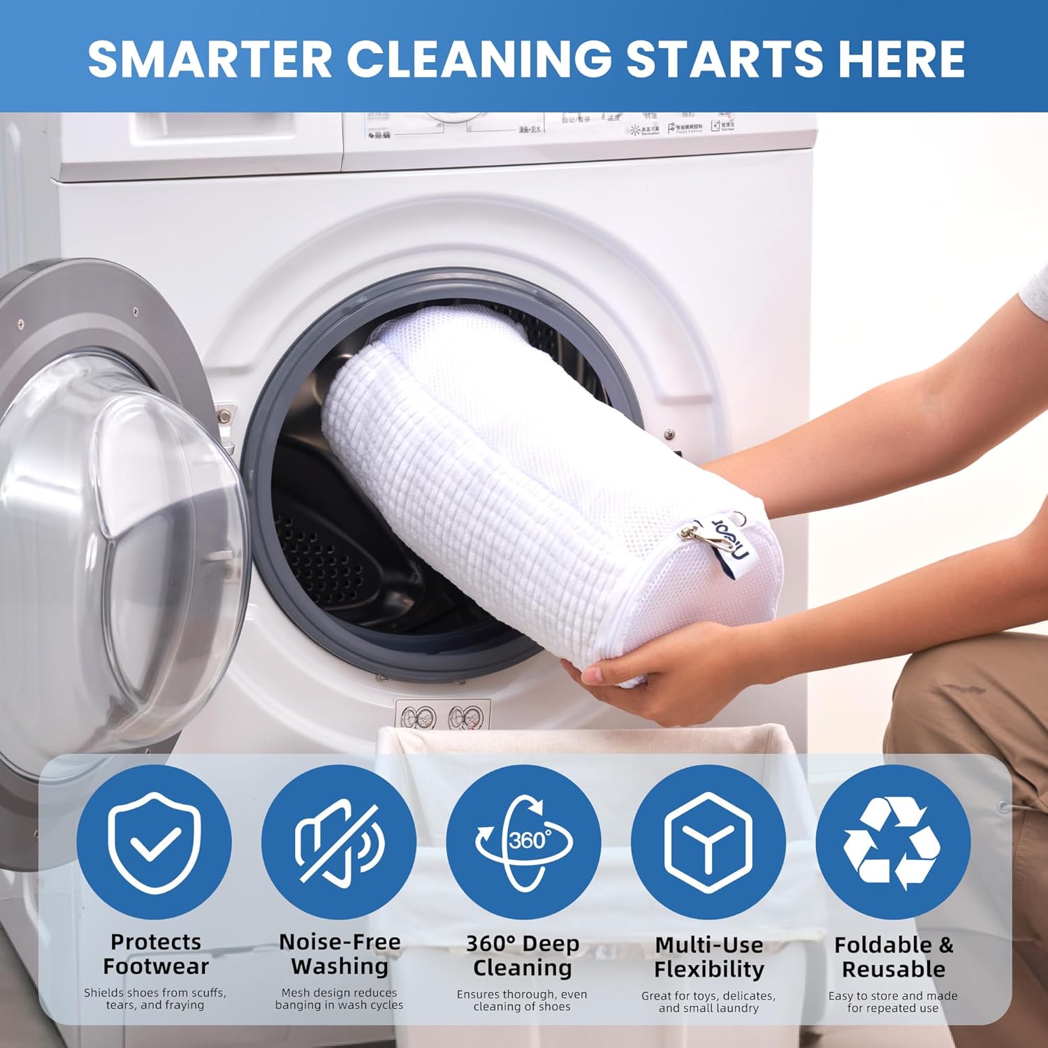 Nieor Shoe Washing Machine Bag