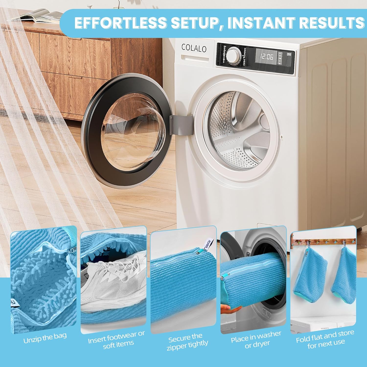 Nieor Shoe Washing Machine Bag