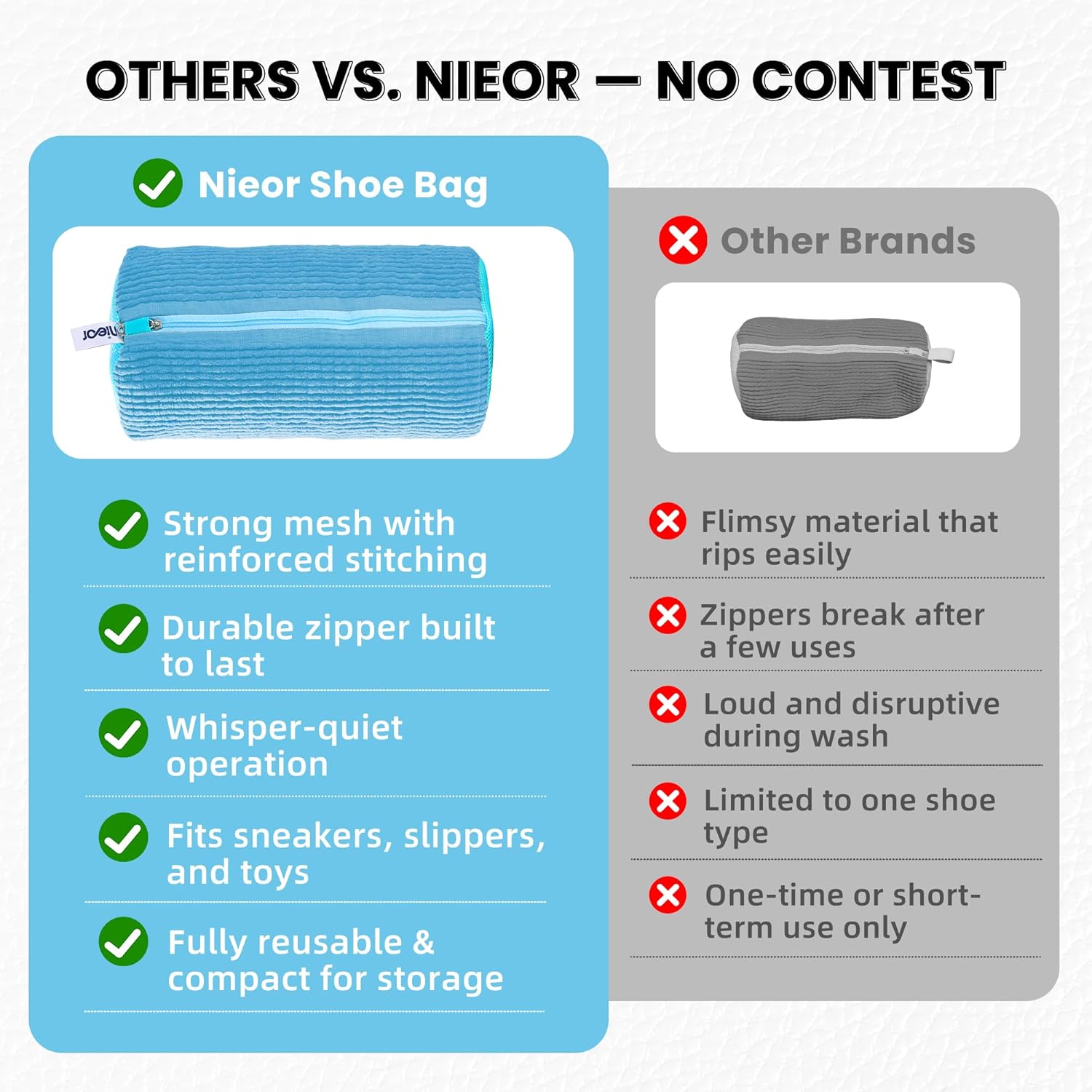 Nieor Shoe Washing Machine Bag