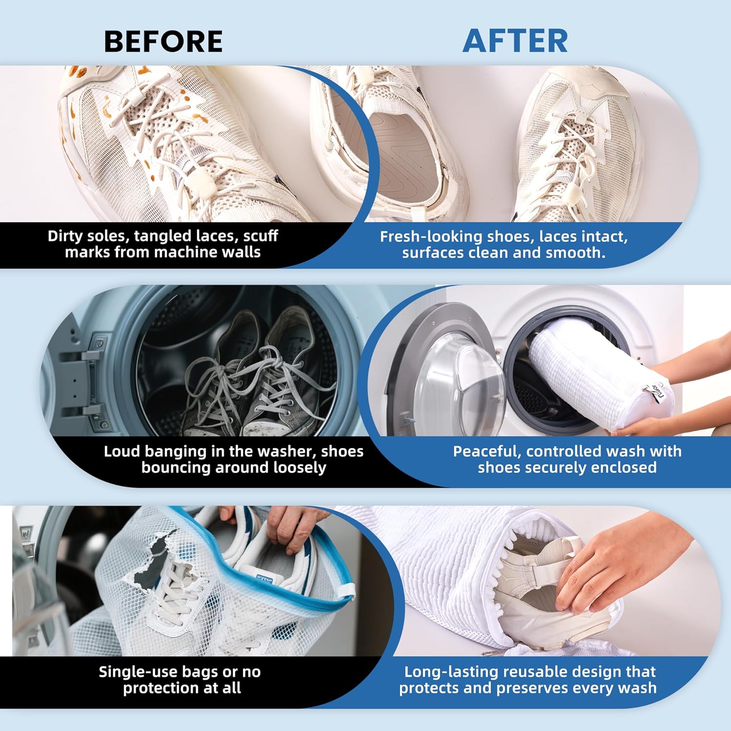 Nieor Shoe Washing Machine Bag