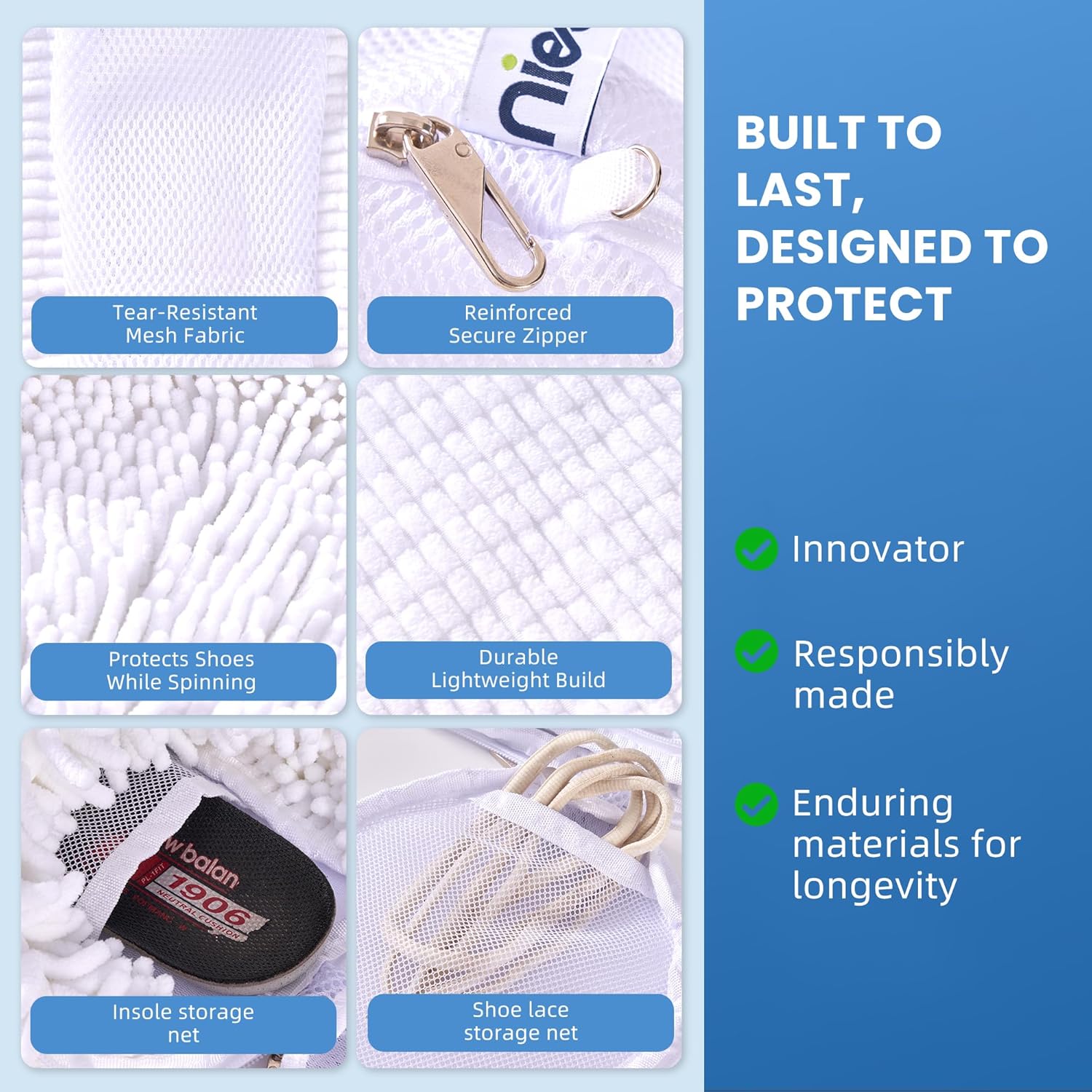 Nieor Shoe Washing Machine Bag