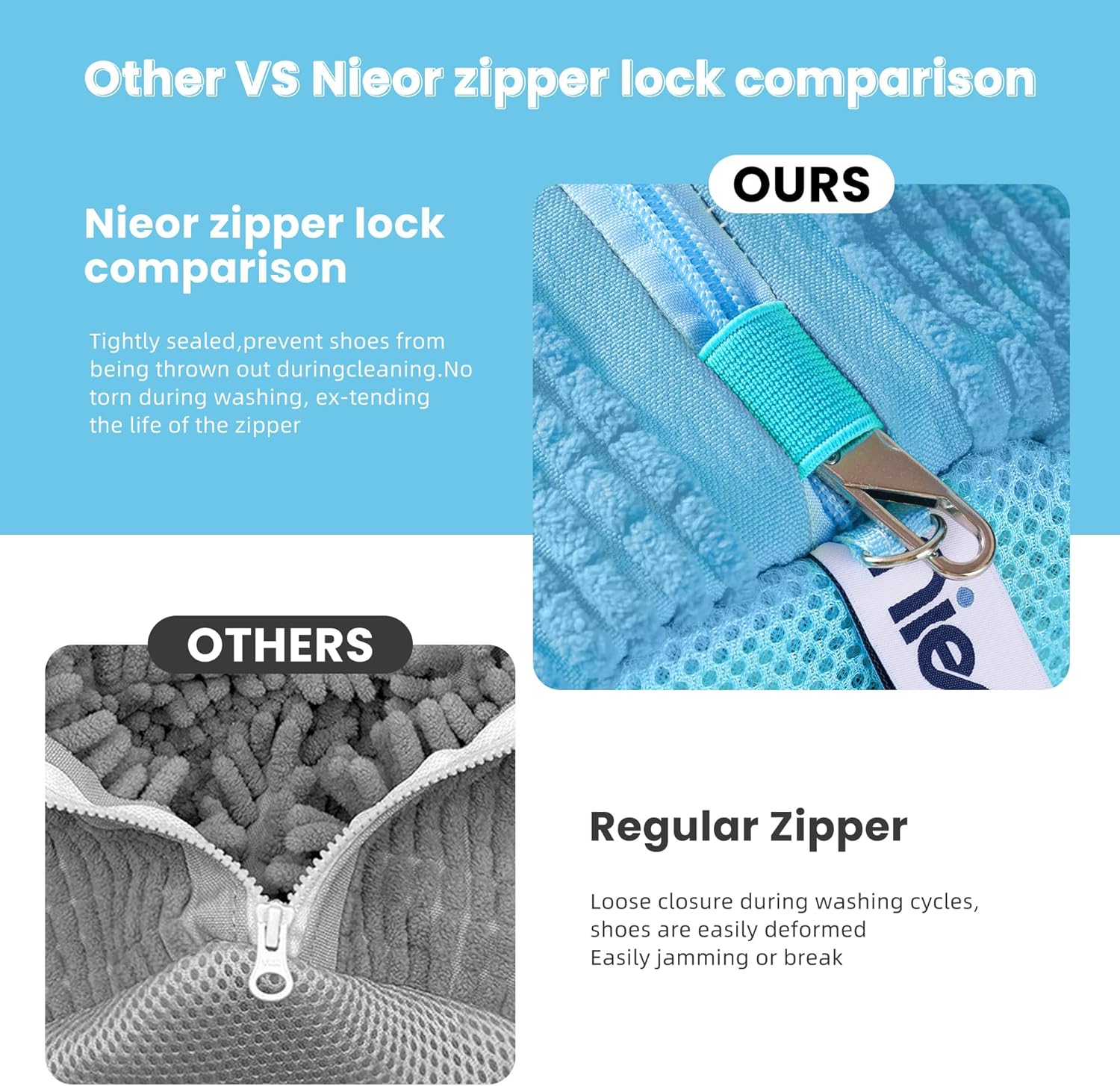 Nieor Shoe Washing Machine Bag