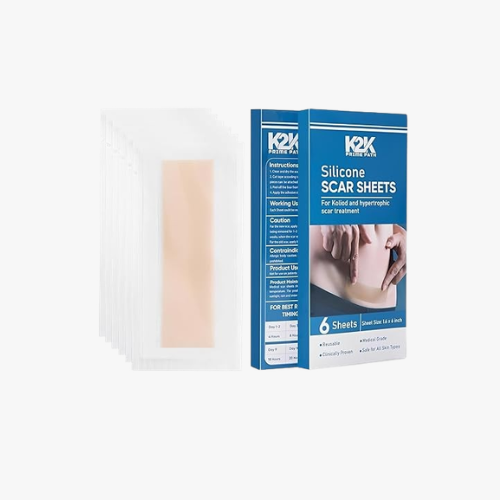K2K PrimePath Advanced Silicone Scar Sheets